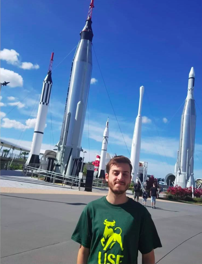 Me at Kennedy Space Center